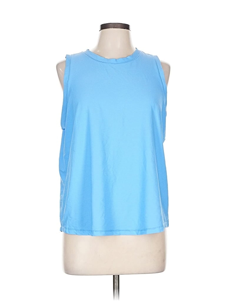 Pre-owned Maurices Sleeveless T-shirt In Blue