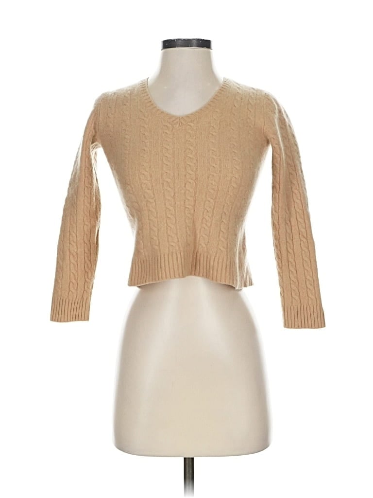 Pre-owned Polo Ralph Lauren Cardigan Sweater In Brown