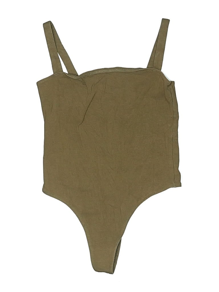 Pre-owned Out From Under Bodysuit In Brown