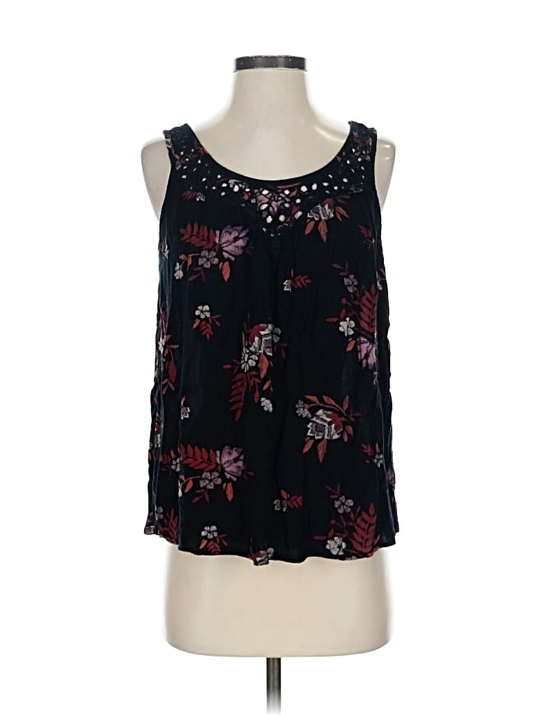Pre-owned Mudd Sleeveless Blouse In Black