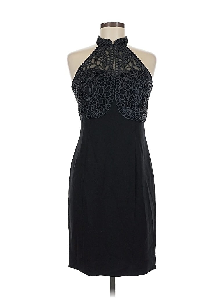Pre-owned Alberto Makali Cocktail Dress In Black