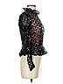 Partique Black 3/4 Sleeve Blouse Size 8 - photo 4