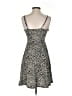 Acevog Animal Print Gray Cocktail Dress Size S - photo 2