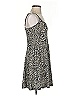 Acevog Animal Print Gray Cocktail Dress Size S - photo 4