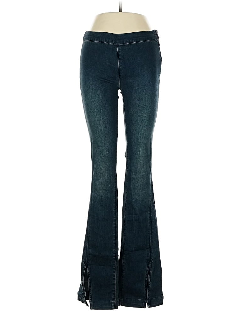 Pre-owned Free People Jeans In Blue