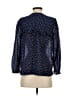 J.Crew Polka Dots Blue Long Sleeve Blouse Size XS - photo 2