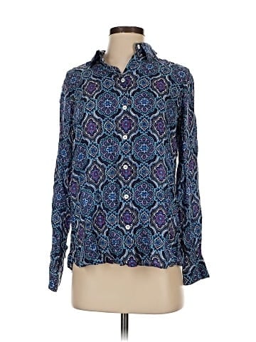 Foxcroft Long Sleeve Blouse (view 1)