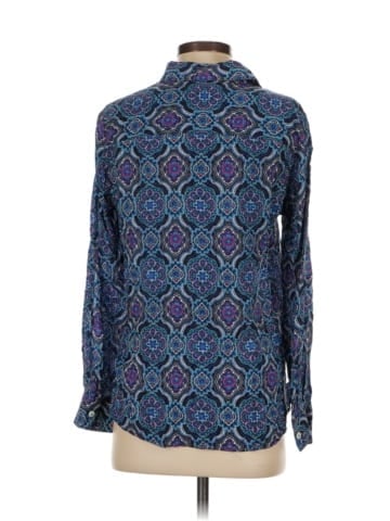 Foxcroft Long Sleeve Blouse (view 2)