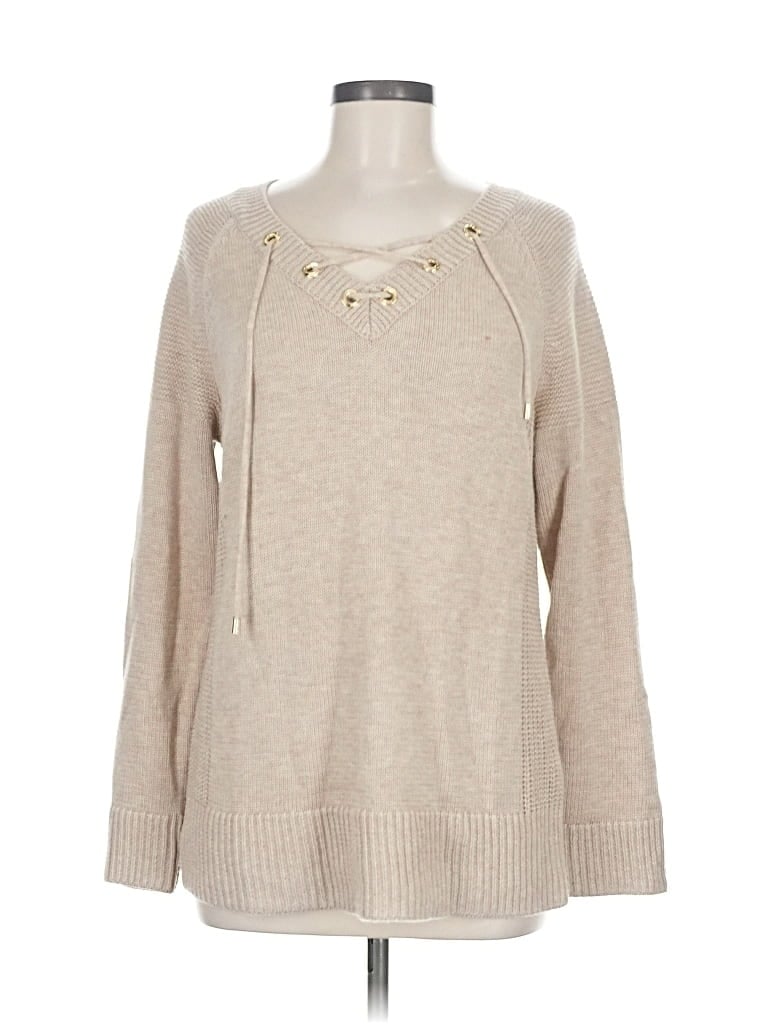 Pre-owned Calvin Klein Pullover Sweater In Brown