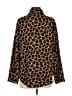 Jess Lea 100% Polyester Animal Print Brown Long Sleeve Blouse Size S - photo 2