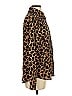 Jess Lea 100% Polyester Animal Print Brown Long Sleeve Blouse Size S - photo 4