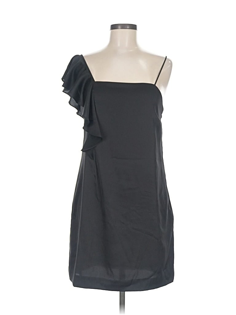 Pre-owned Mango Sleeveless Top Black One Shoulder Neckline Tops