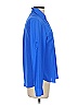 Express Outlet 100% Polyester Blue Purple Long Sleeve Blouse Size XS - photo 4