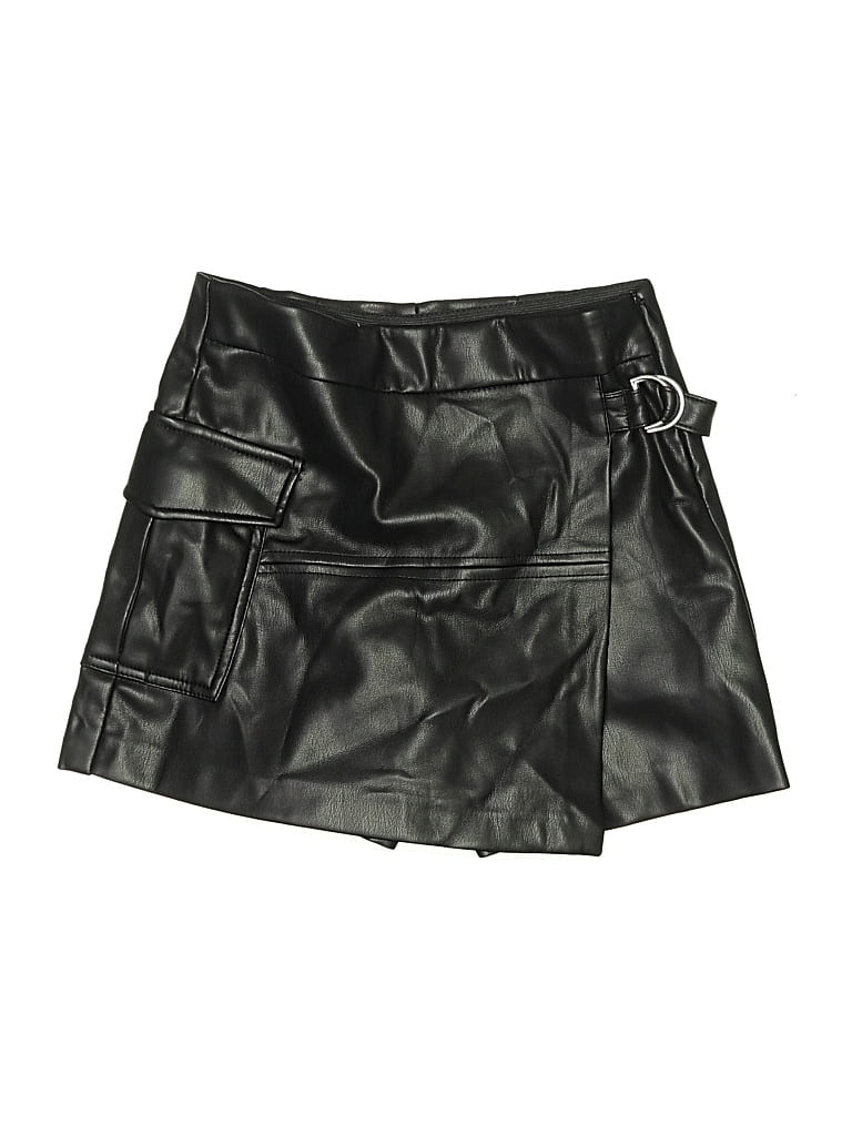 Pre-owned Zara Kids' Skirt In Black