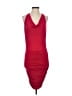 BCBGMAXAZRIA Solid Red Cocktail Dress Size S - photo 1