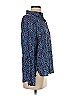 Foxcroft 100% Tencel Paisley Blue Long Sleeve Blouse Size 4 - photo 4