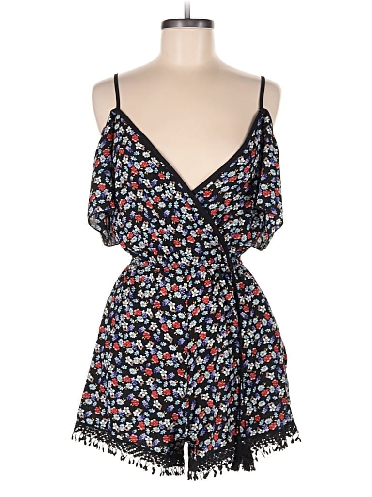 Pre-owned Xhilaration Romper In Blue