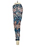 Elevenses Print Blue Casual Pants Size 0 - photo 5