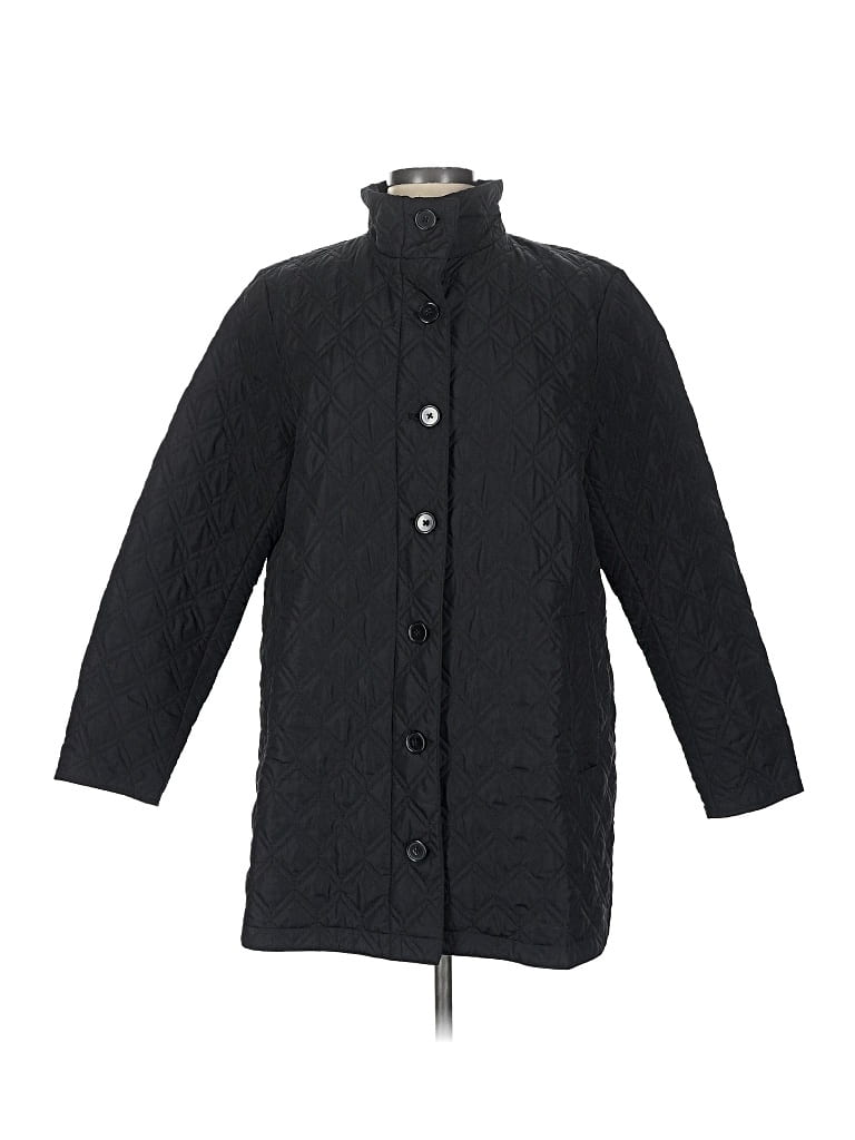 Click to view more detailed imagery on our partner's website Pre-owned Lands' End Coat In Black