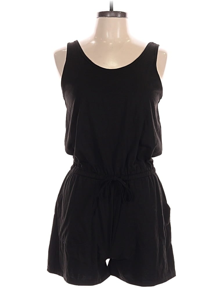 Pre-owned Reoria Romper In Black