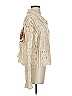 Judith March Graphic Ivory Cardigan Size S - photo 4