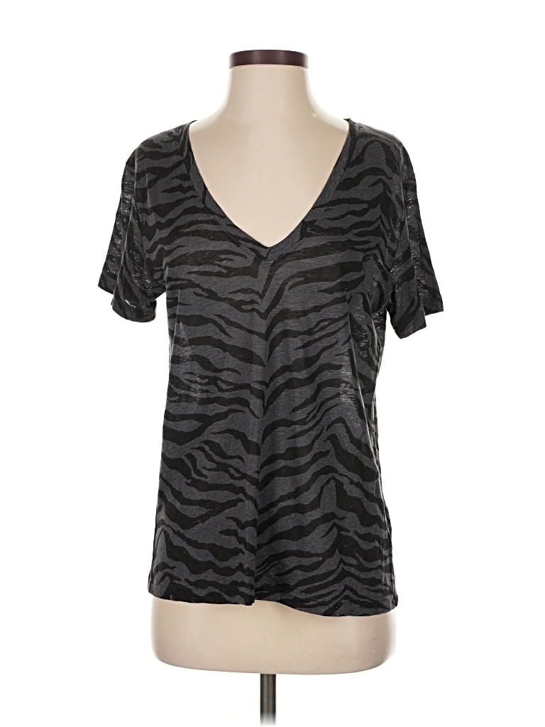 RAILS Pre-owned Short Sleeve T-shirt In Gray