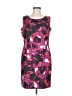 Jones Studio Graphic Pink Cocktail Dress Size 8 - photo 1