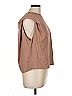 Babaton Brown Short Sleeve Top Size L - photo 4