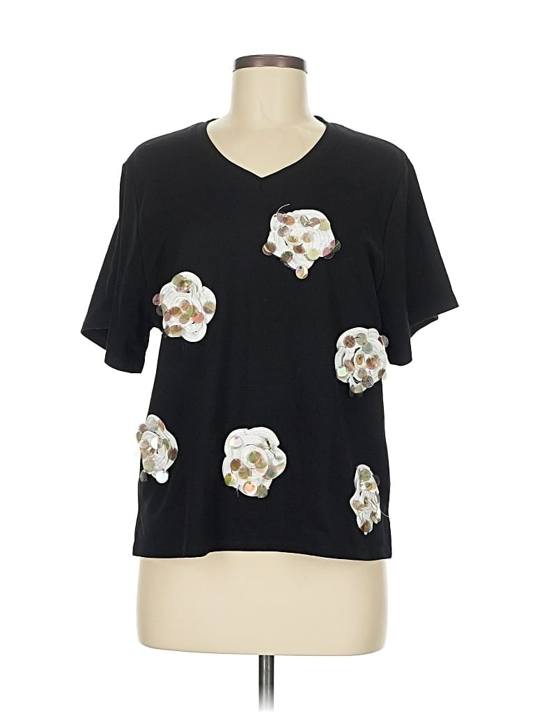 ALBERTO MAKALI Pre-owned Short Sleeve T-shirt In Black