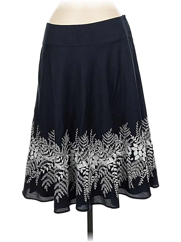 Ann Taylor Casual Skirt In Black