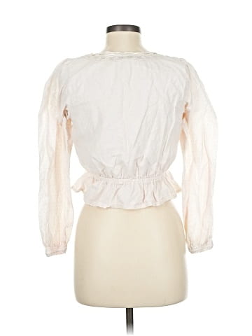 American Eagle Outfitters 3/4 Sleeve Blouse (view 2)