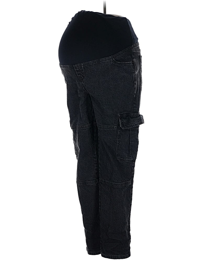 Pre-owned Isabel Maternity Jeans In Black