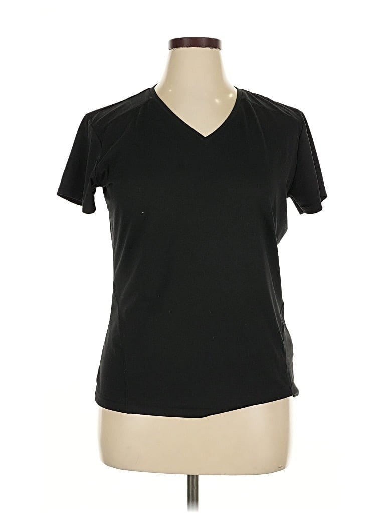 Pre-owned Russell Athletic Active T-shirt In Black