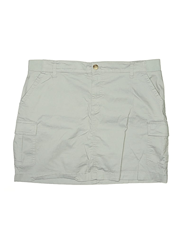 Pre-owned Lee Casual Skirt In Gray