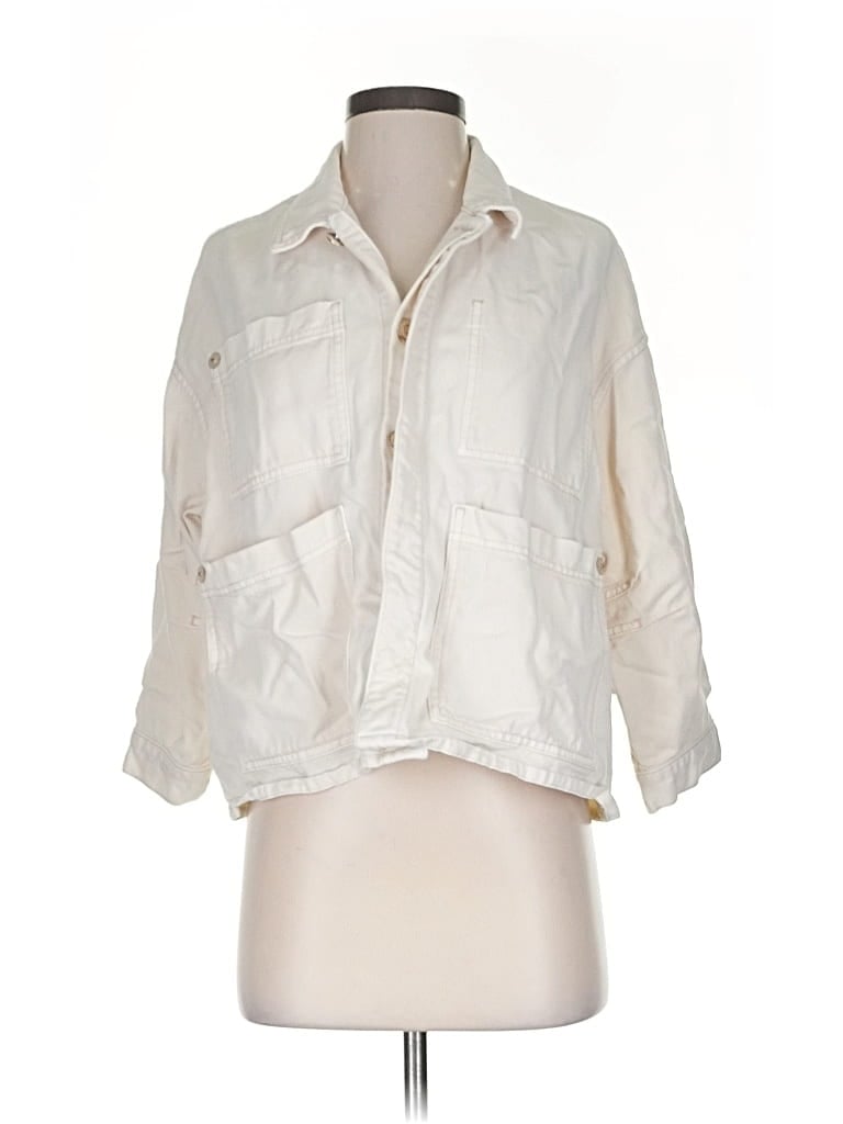 Pre-owned Bimba Y Lola Jacket In White