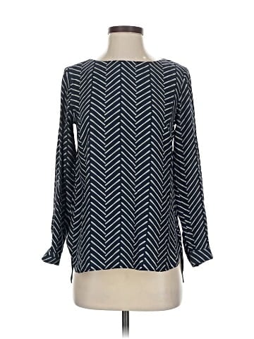 Elizabeth McKay Long Sleeve Silk Top (view 1)