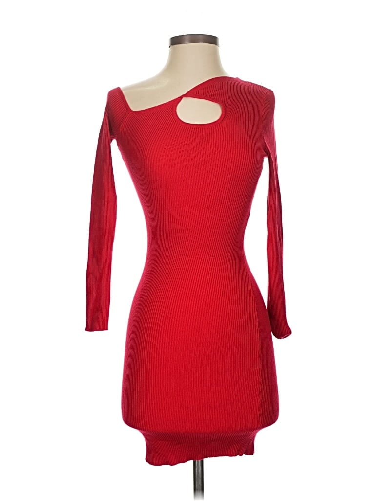 Pre-owned Full Circle Trends Cocktail Dress In Red