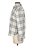 Talbots Checkered-gingham Gray Long Sleeve Button-Down Shirt Size S - photo 5