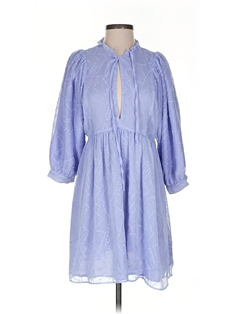 Pre-owned Buddy Love Casual Dress In Blue