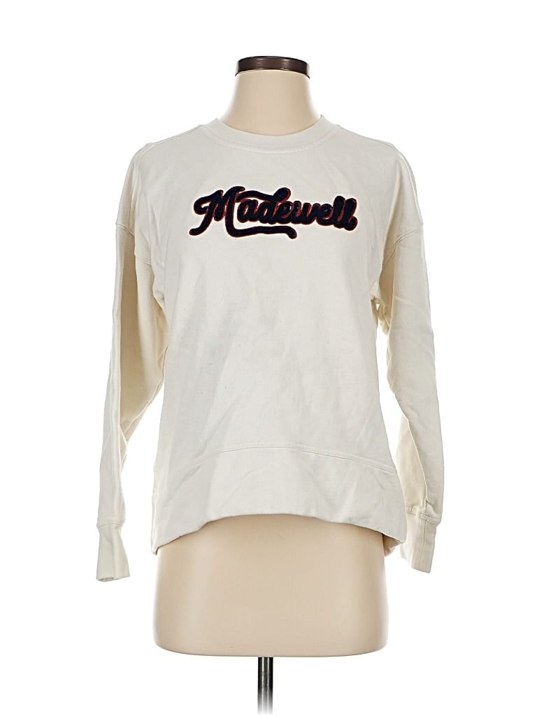 Pre-owned Mile(s) By Madewell Sweatshirt In White