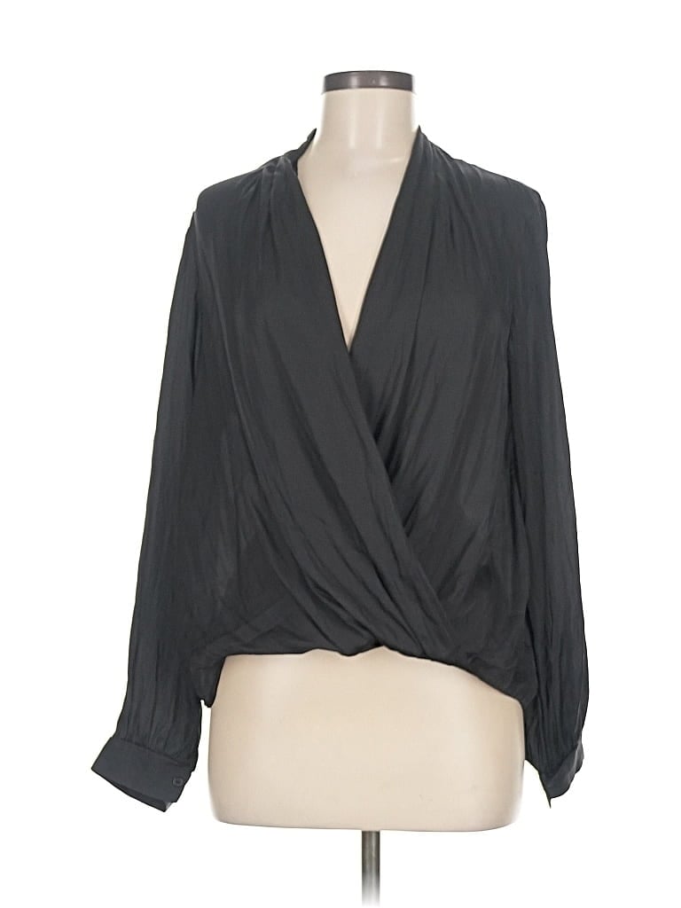 All In Favor Long Sleeve Blouse In Multi