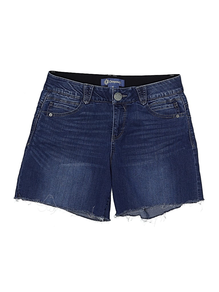 Pre-owned Democracy Denim Shorts In Blue