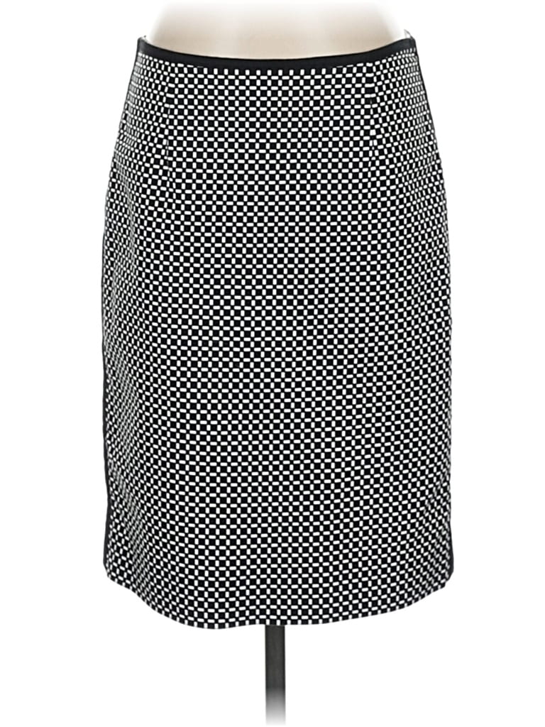 Pre-owned White House Black Market Formal Skirt In Gray