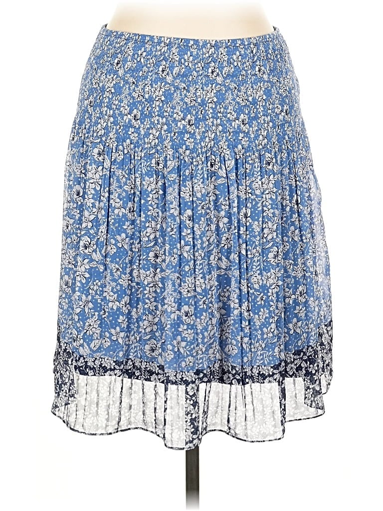 Pre-owned Max Studio Casual Skirt In Blue