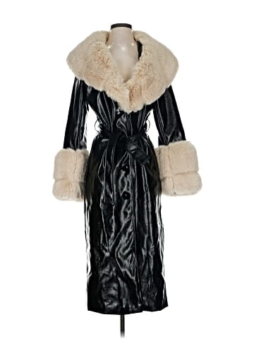 CARLI BYBEL X MISS GUIDED Coat (view 1)