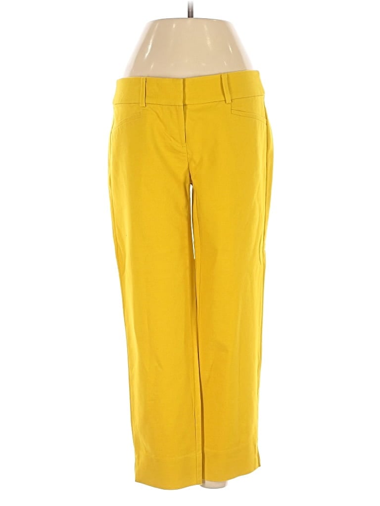 Pre-owned Ann Taylor Loft Casual Pants In Yellow