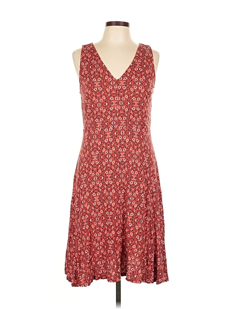 Pre-owned Ann Taylor Loft Casual Dress In Red