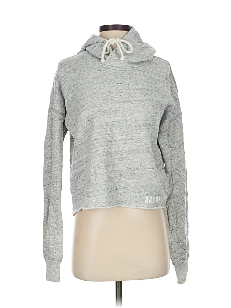 Pre-owned Abercrombie & Fitch Sweatshirt In Gray