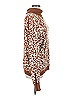 14th & Union Animal Print Brown Pullover Sweater Size L - photo 4