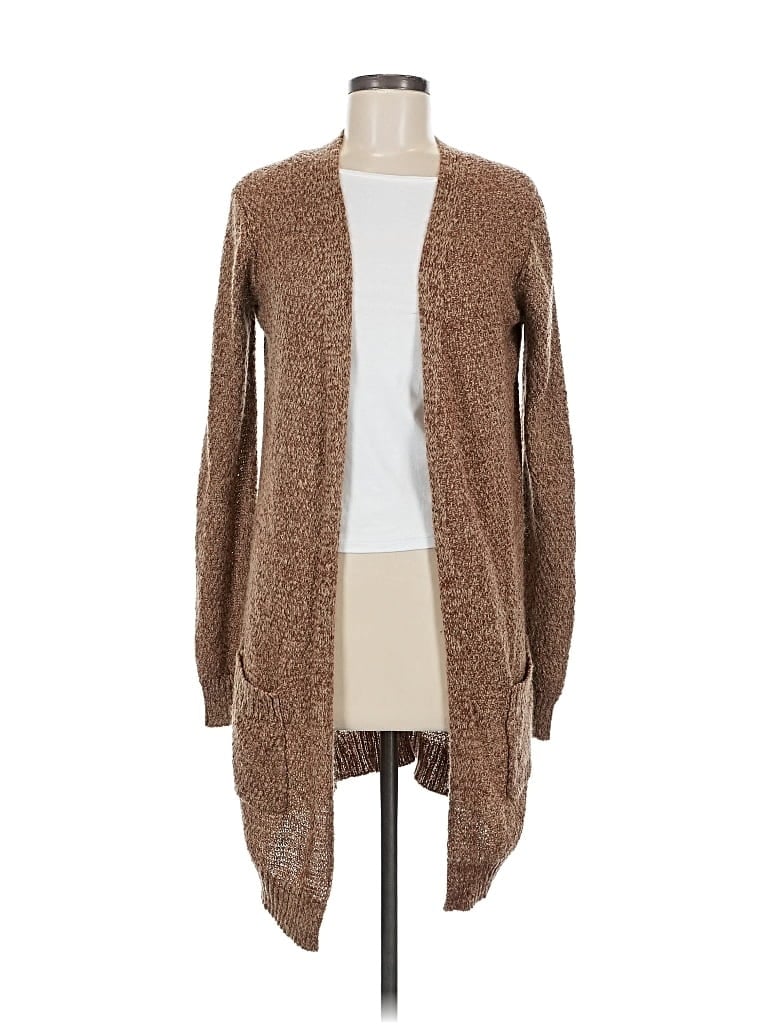 Pre-owned Love Ellie Cardigan Sweater In Brown